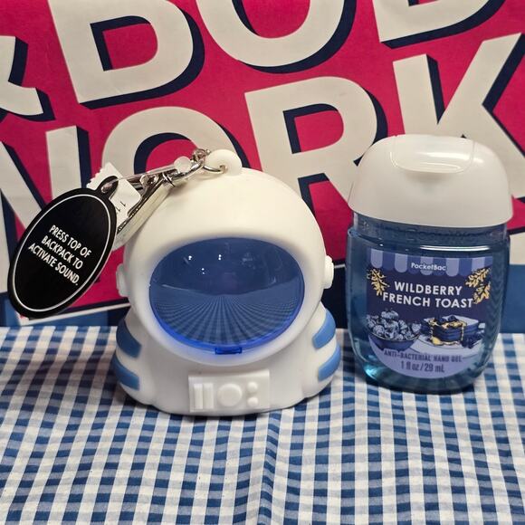 BBW Noise Making / Visor Moves Astronaut Pocketbac Holder & Wildberry Refill - Picture 1 of 1